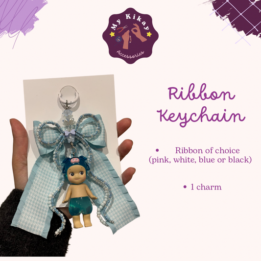Ribbon Keychain - Custom